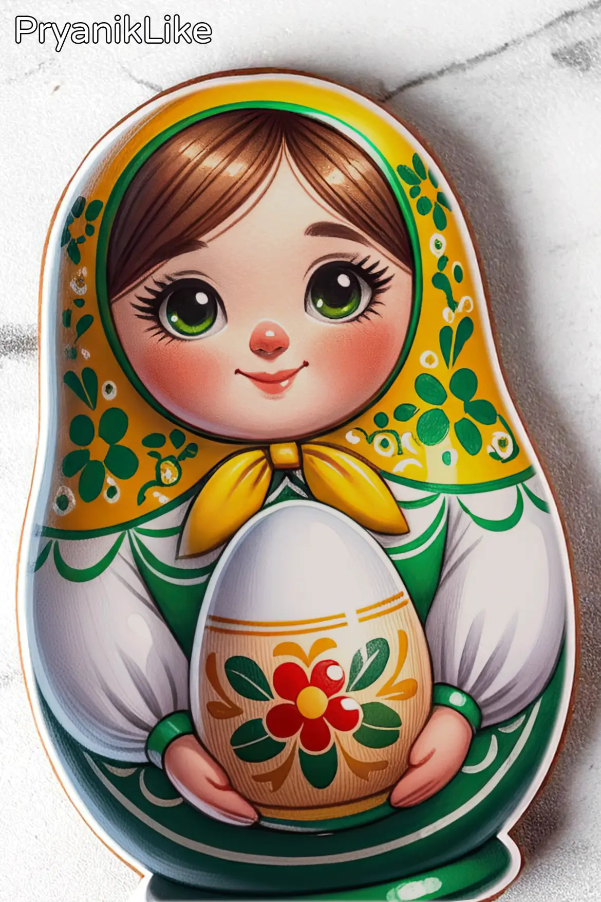 Пряник матрешка (ооооочень много)